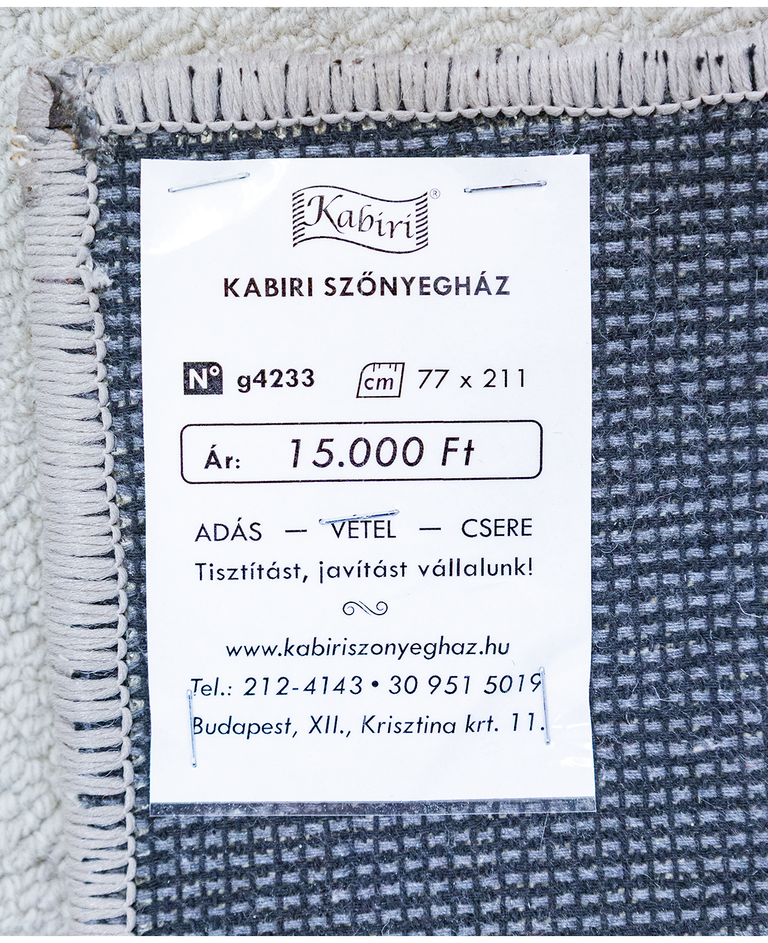 Modern design vágott gépi szőnyeg - Image 5