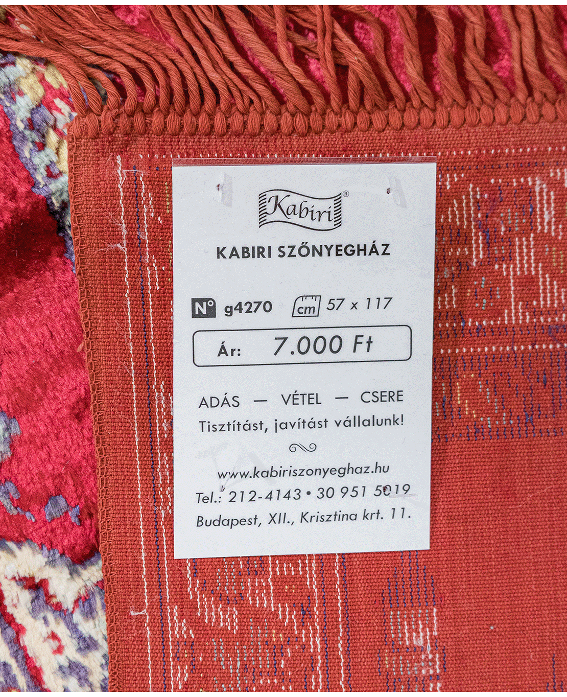 Török ima faliszőnyeg - Image 7