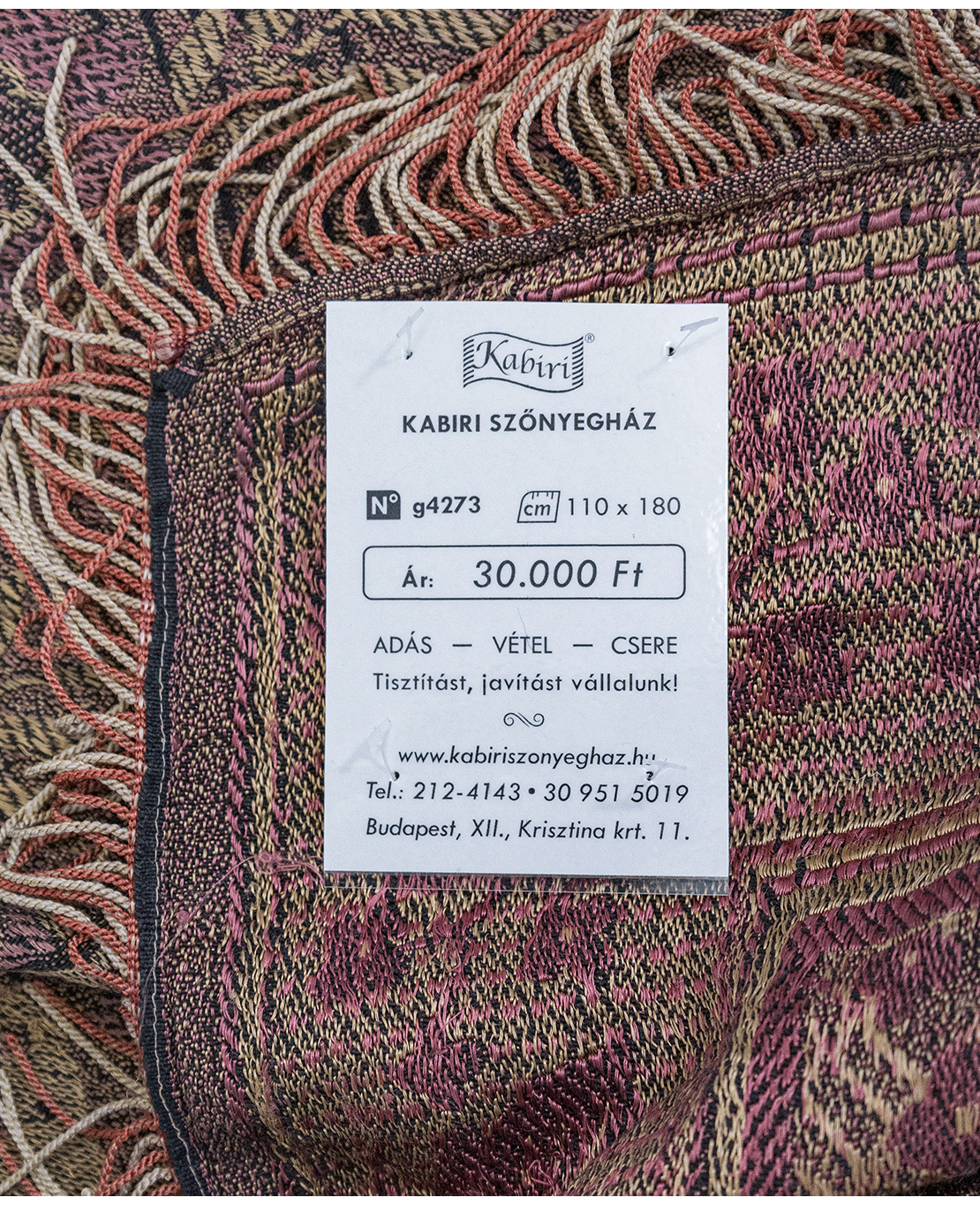 Műselyem asztalterítő - Image 6