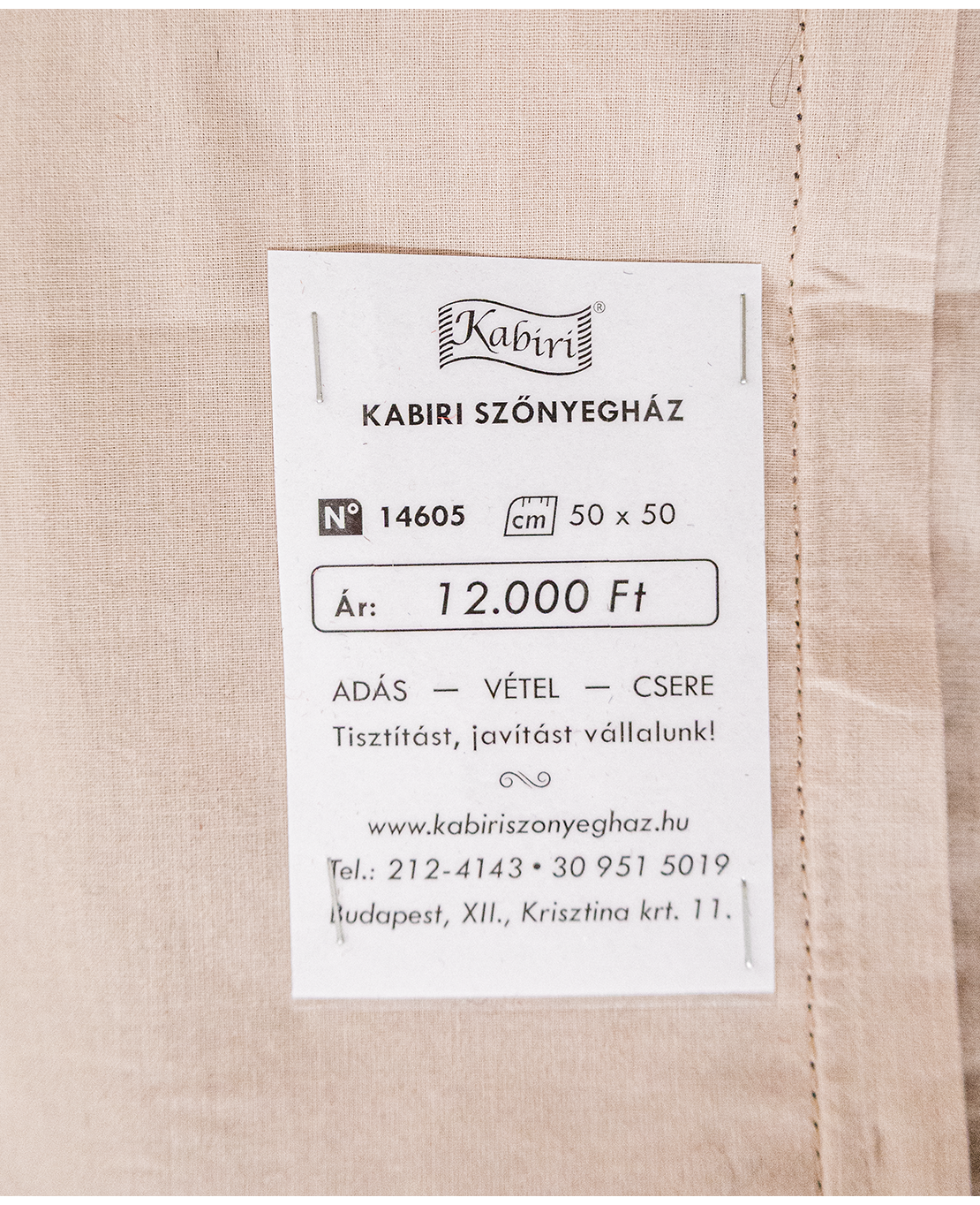 Tradicionális kelim párna - Image 4