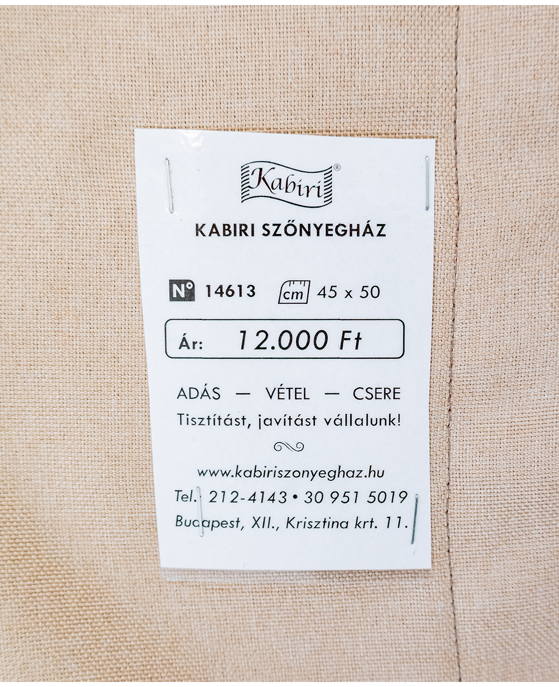 Tradicionális kelim párna - Image 4