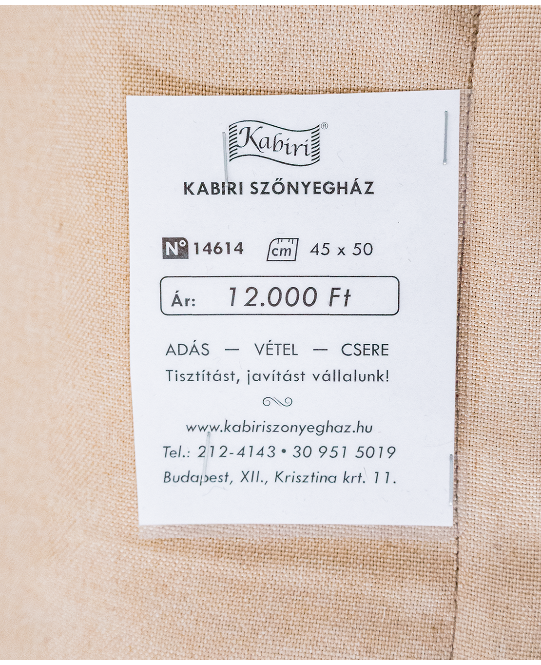 Tradicionális kelim párna - Image 4