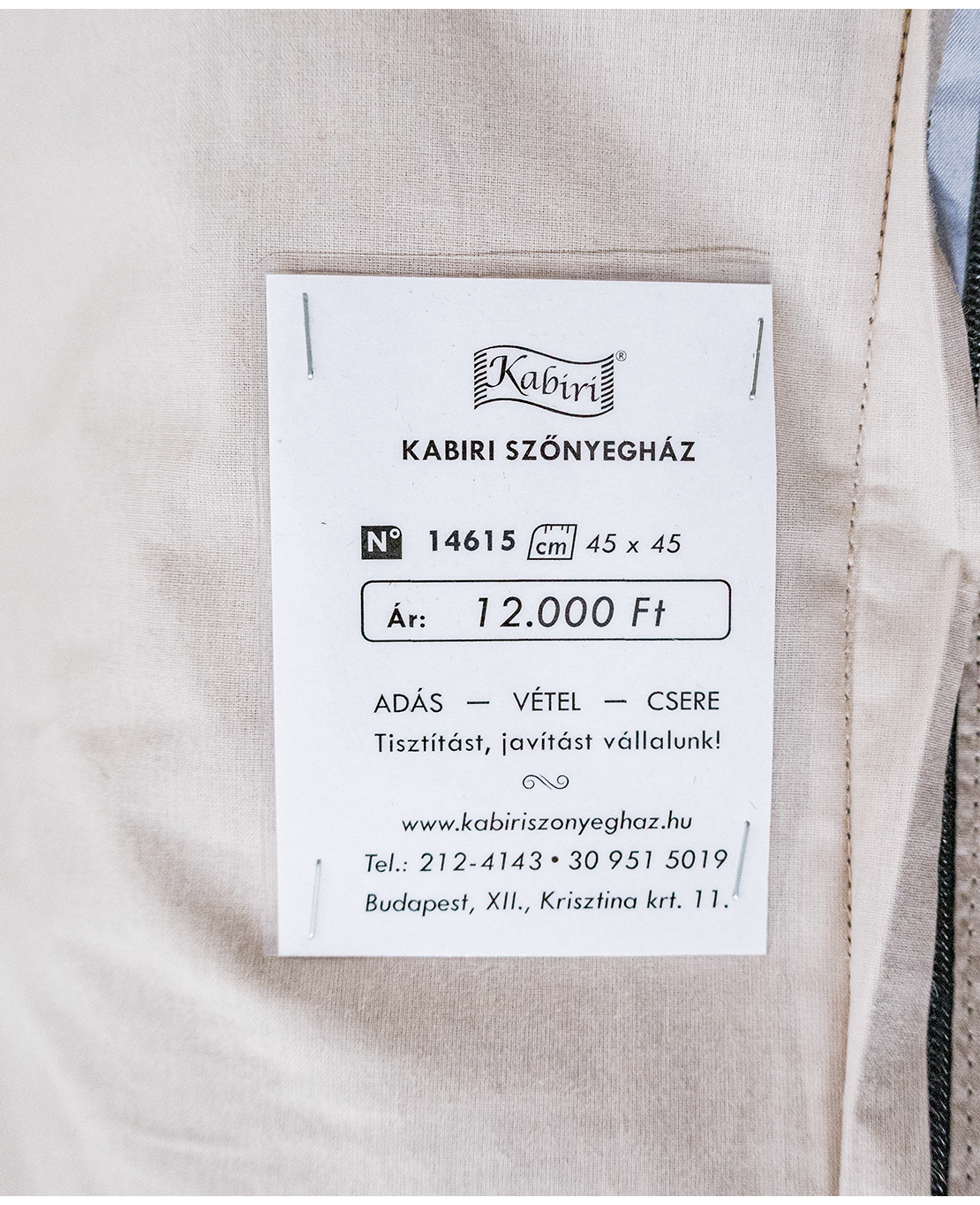 Tradicionális kelim párna - Image 4
