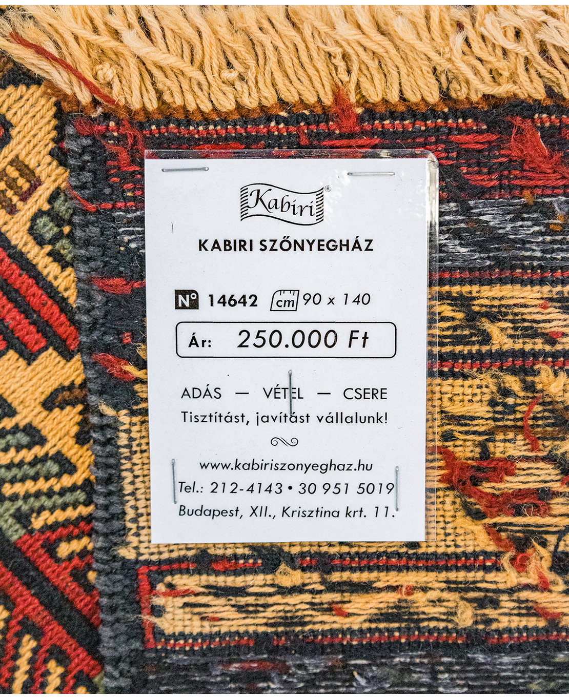 Afgán szumák kelim - Image 6