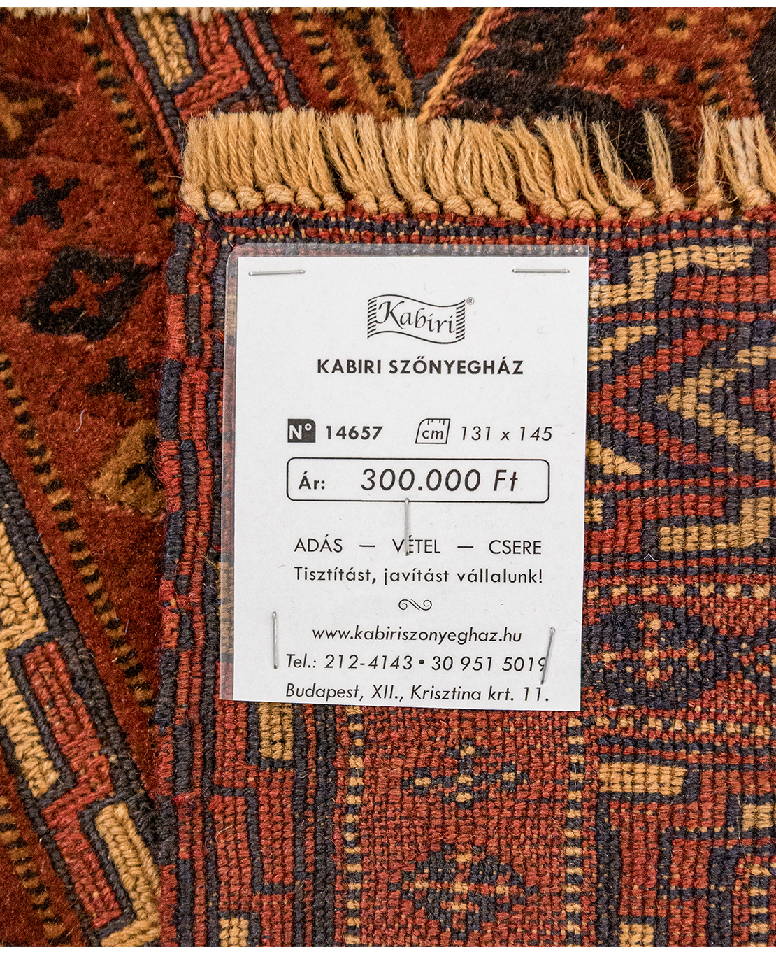 Szuper Nachoni kézi gyapjú szőnyeg - Image 6