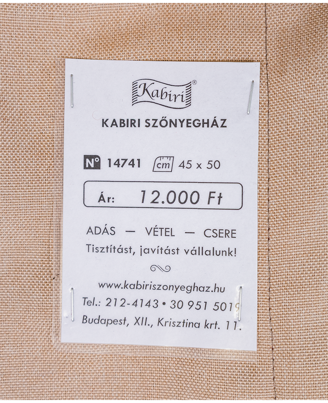 Tradicionális kelim párna - Image 4