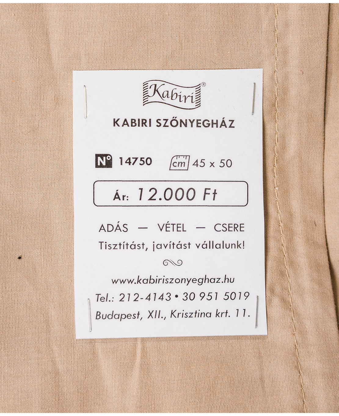 Tradicionális kelim párna - Image 4
