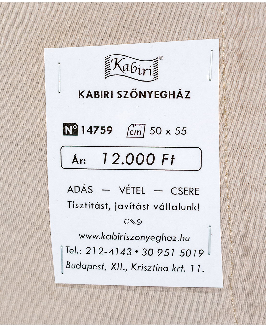 Tradicionális kelim párna - Image 4