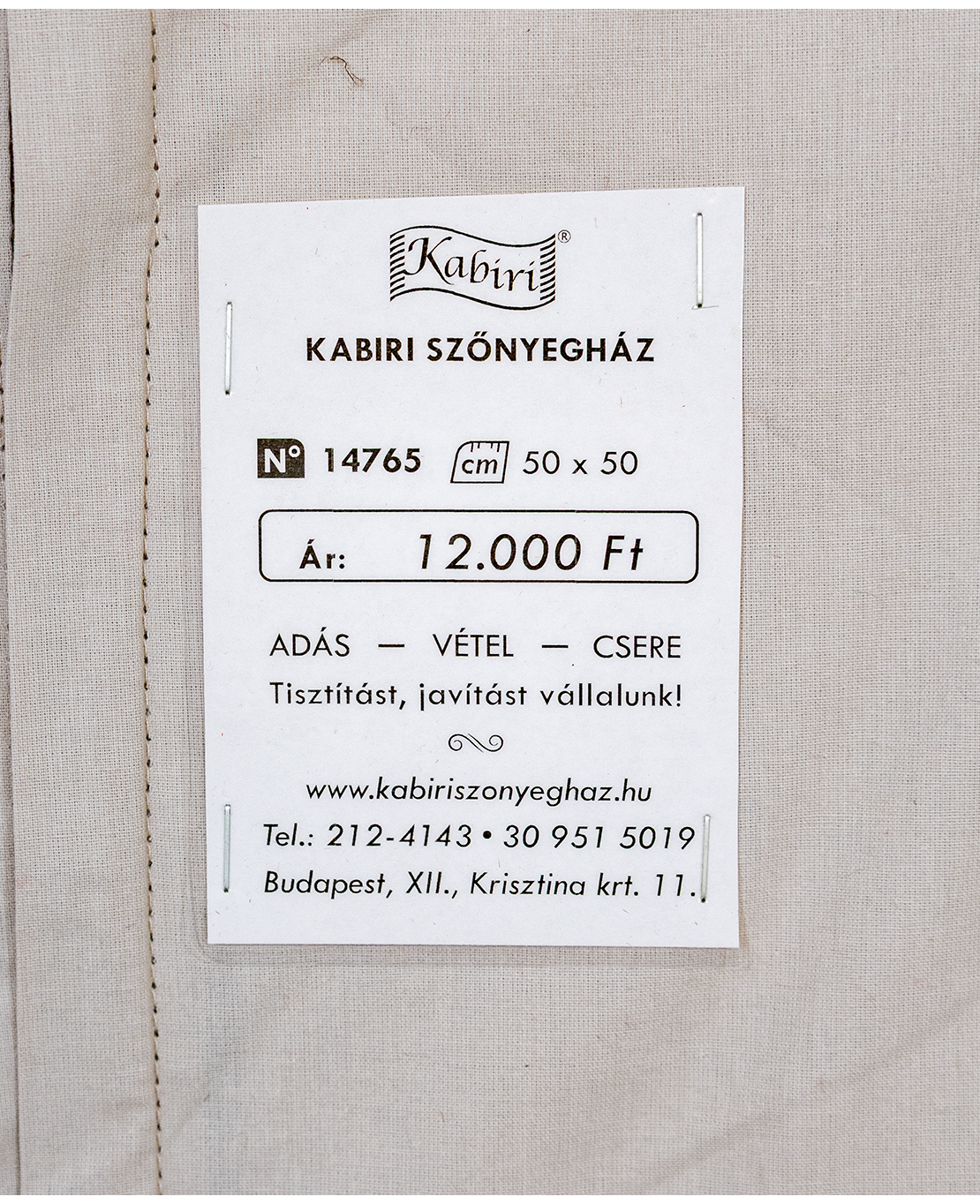 Tradicionális kelim párna - Image 4