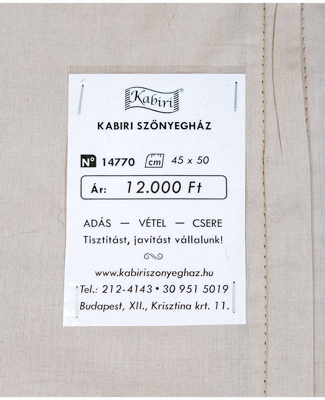 Tradicionális kelim párna - Image 4