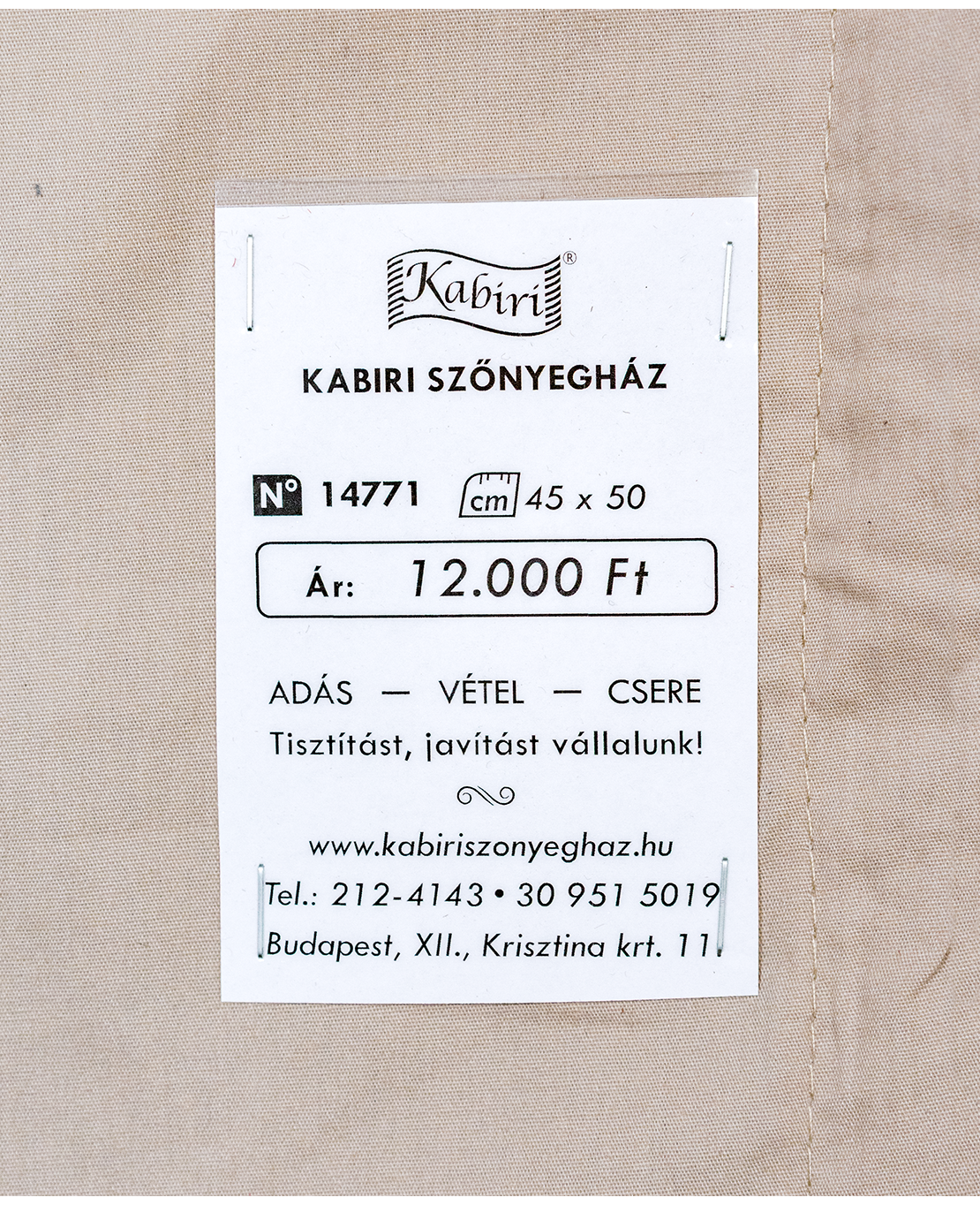 Tradicionális kelim párna - Image 4