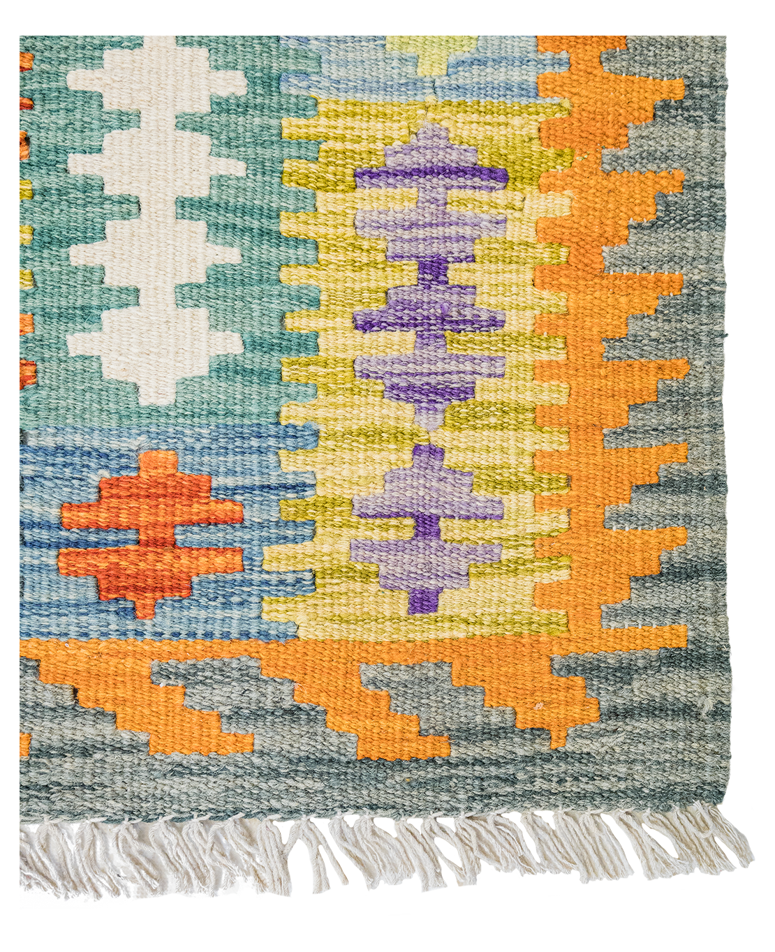 Tradicionális kézi gyapjú kelim - Image 3