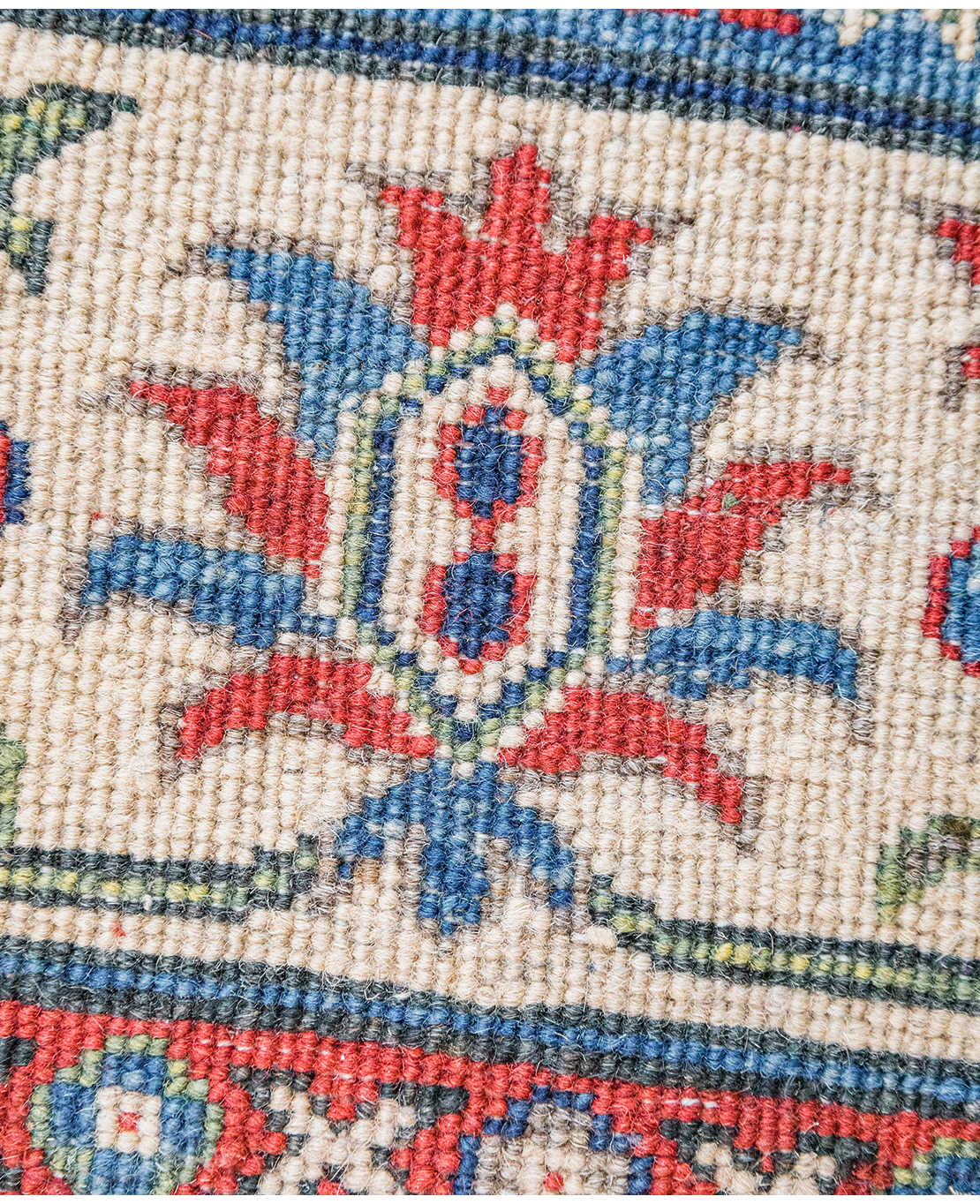 Kazak kézi gyapjú szőnyeg - Image 6