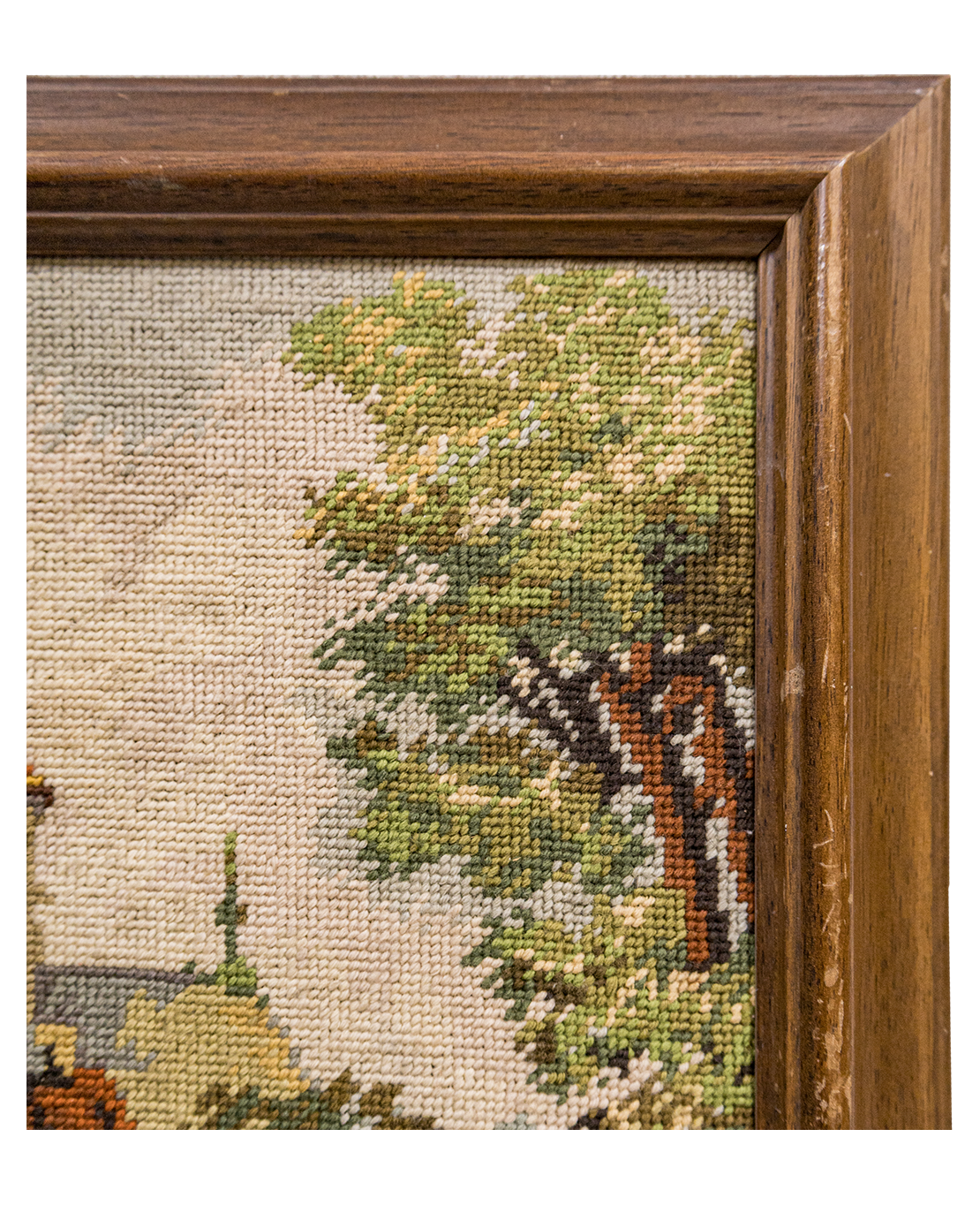 Vintage gobelin falikép - Image 3