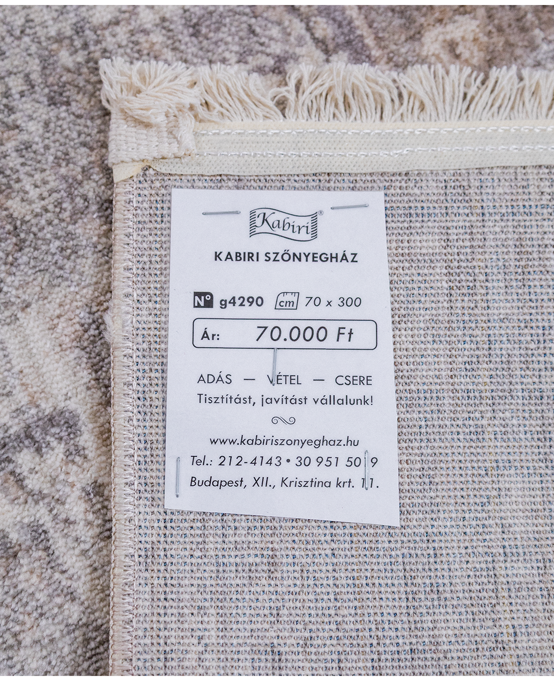 Tebrízi gépi szőnyeg - Image 6