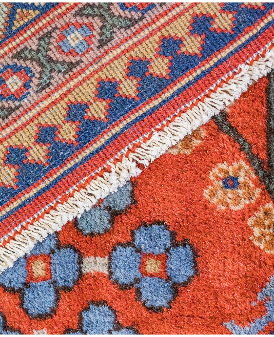 Iráni Hamadan kézi gyapjú szőnyeg - Image 4