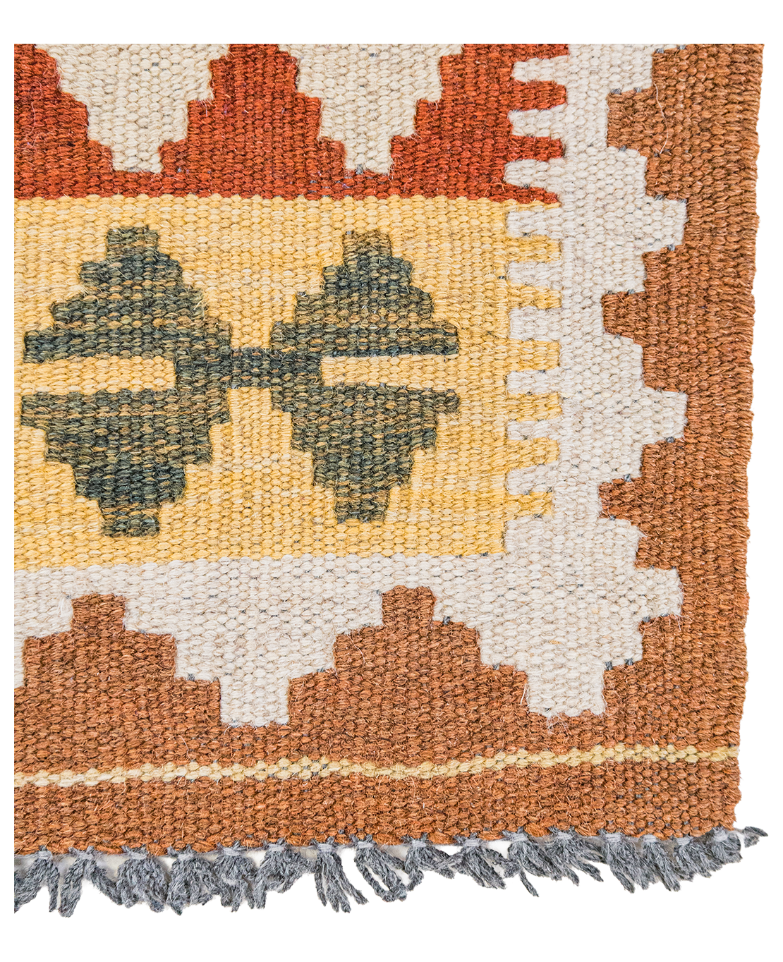 Csobi vintage kézi gyapjú kelim - Image 4
