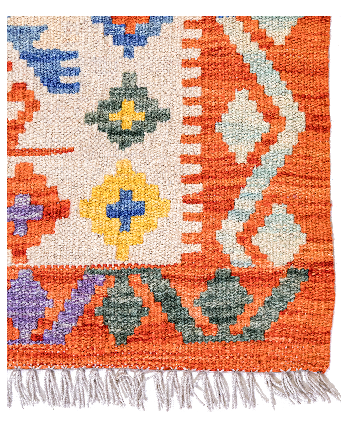 Csobi vintage kézi gyapjú kelim - Image 2