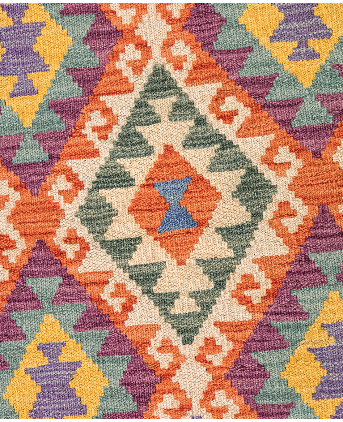 Csobi vintage kézi gyapjú kelim - Image 3