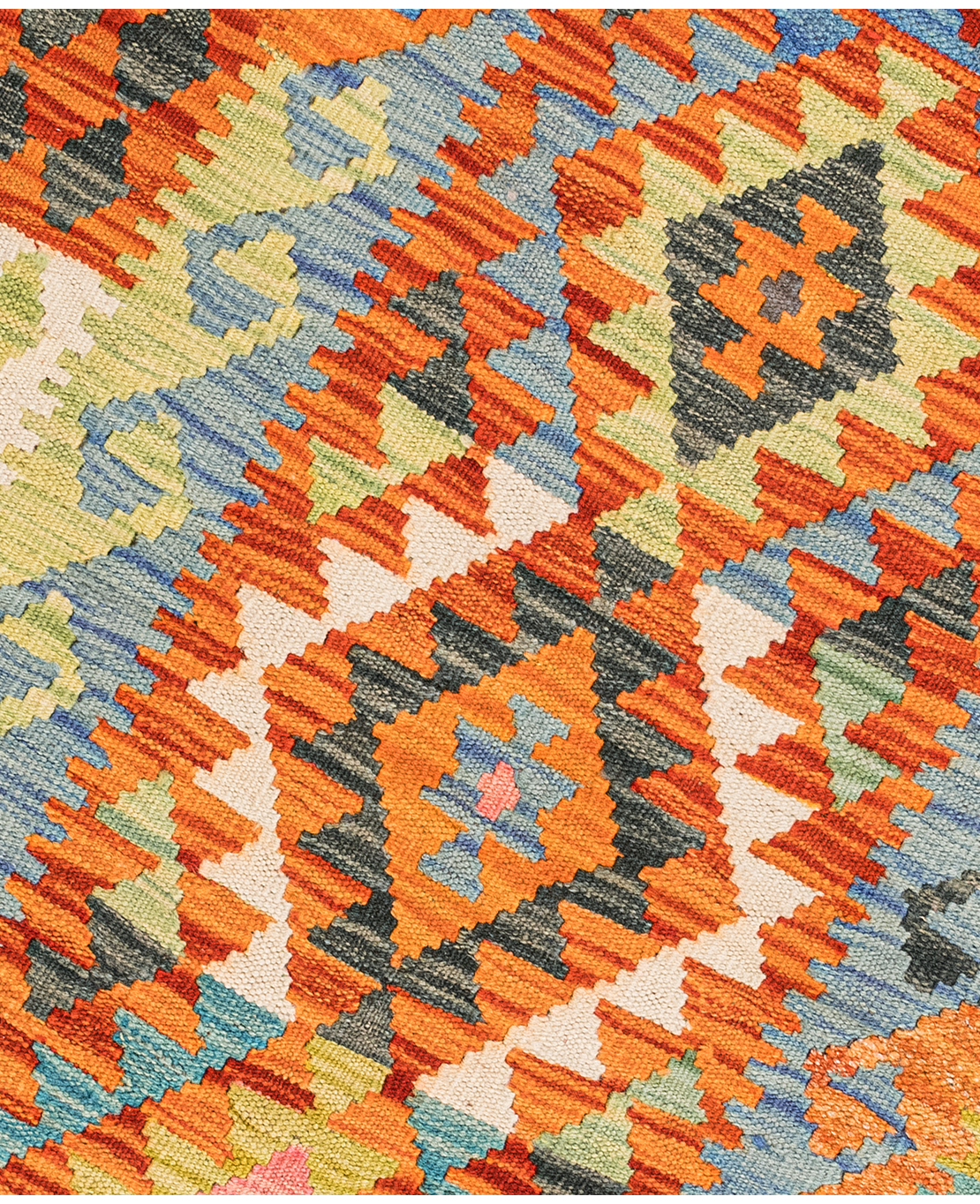 Csobi vintage kézi gyapjú kelim - Image 2