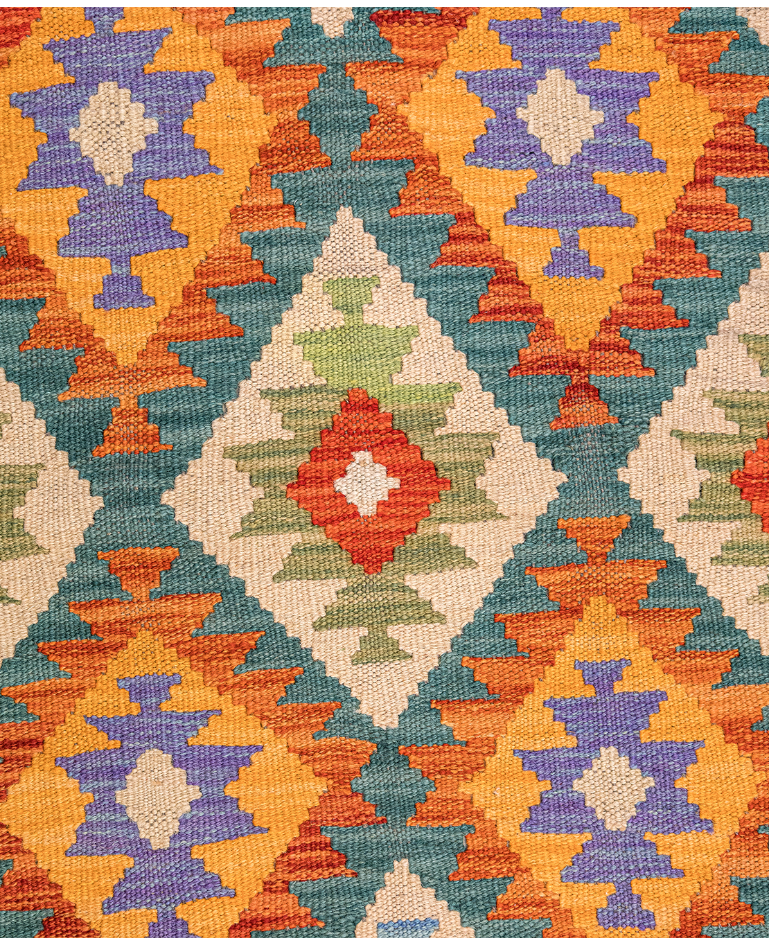 Csobi vintage kézi gyapjú kelim - Image 3