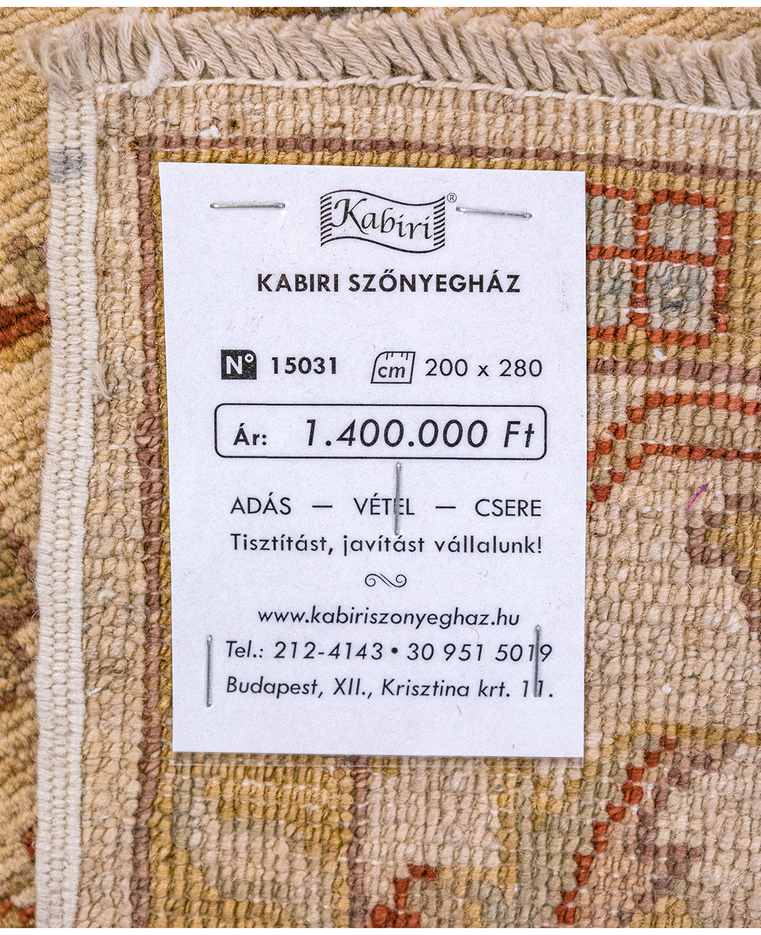 Ziegler farahan kézi gyapjú szőnyeg - Image 6