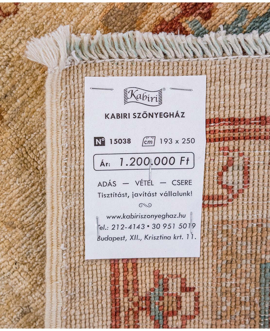 Ziegler farahan kézi gyapjú szőnyeg - Image 6