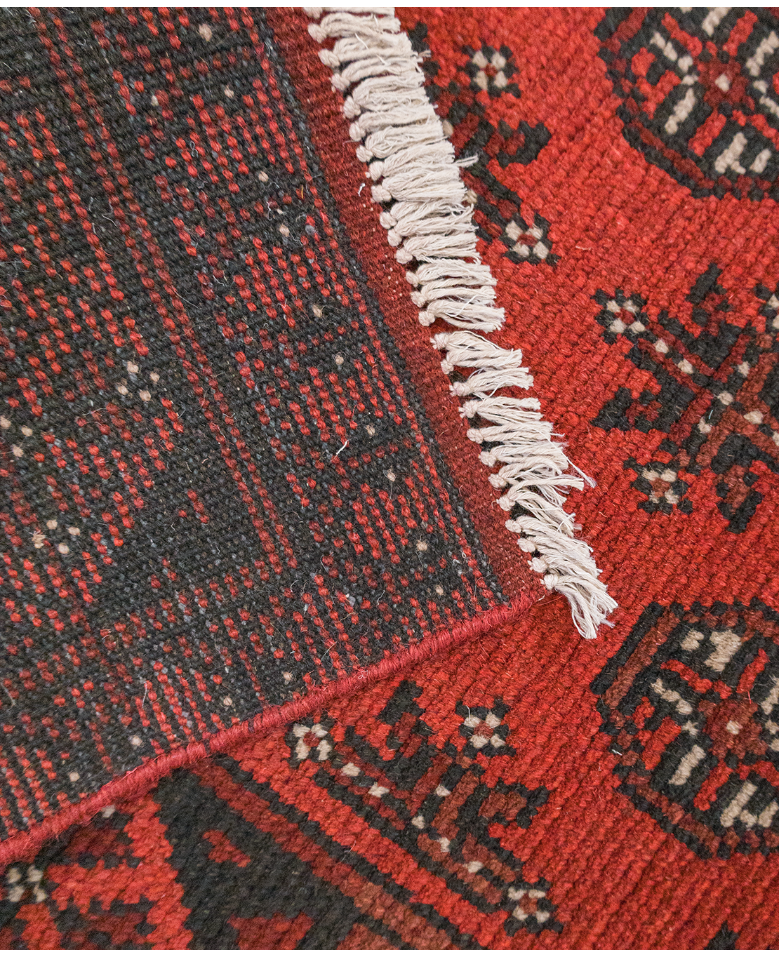 Bochara kézi gyapjú futószőnyeg - Image 4