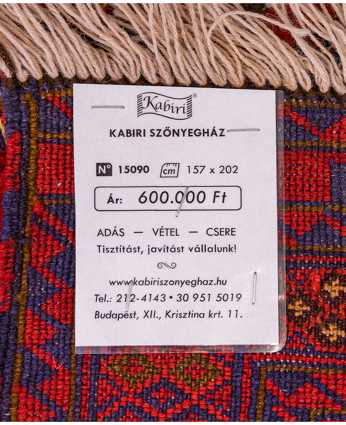 Szuper Nachoni kézi gyapjú szőnyeg - Image 6