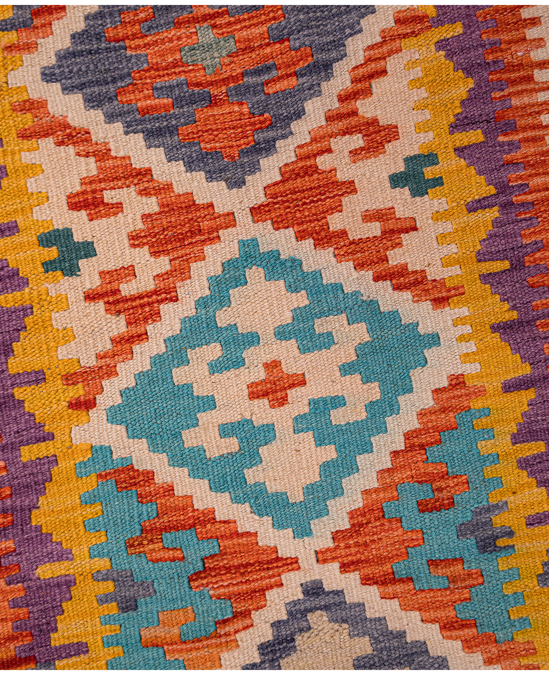 Csobi vintage kézi gyapjú kelim - Image 3