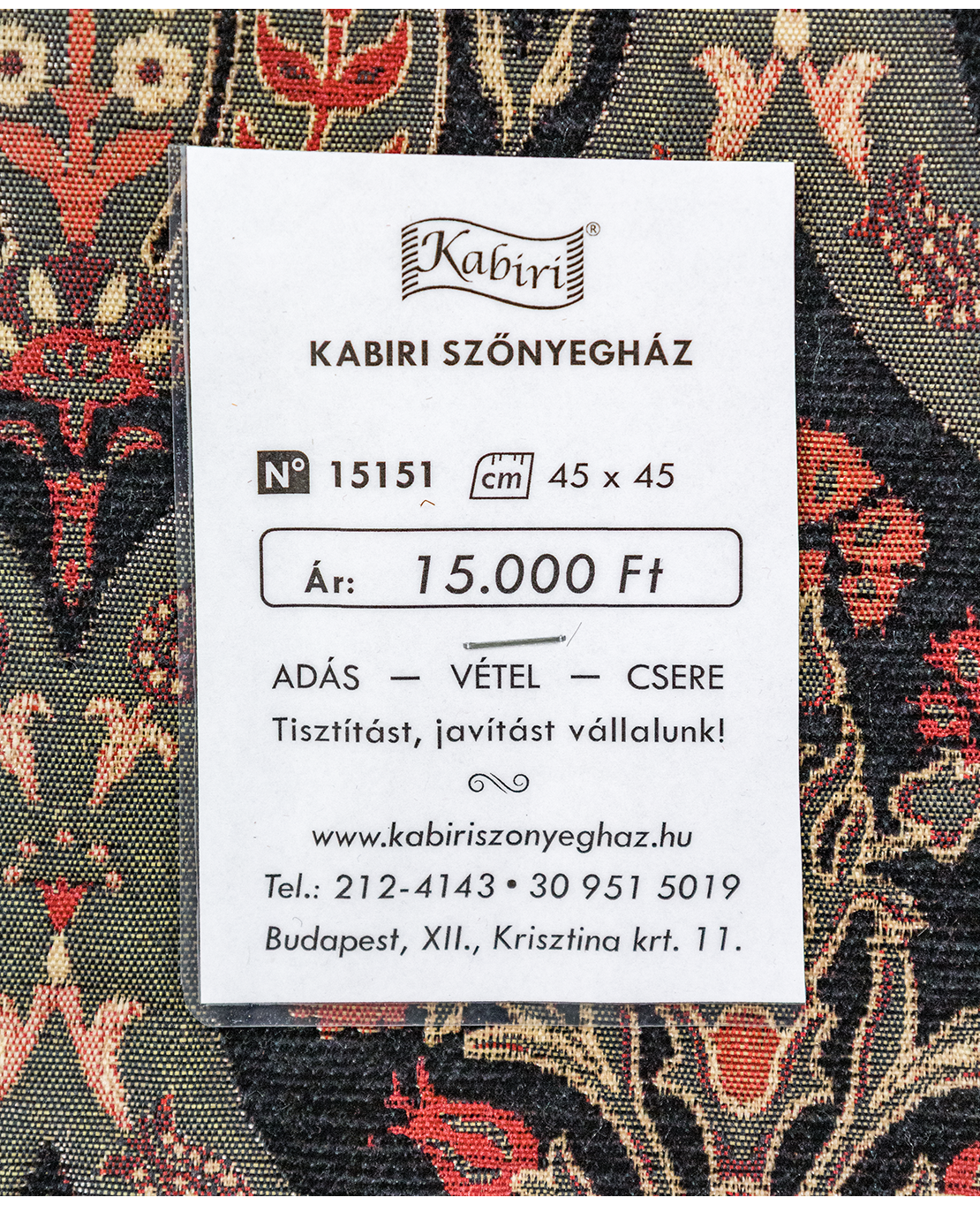 Hímzett párna - Image 5