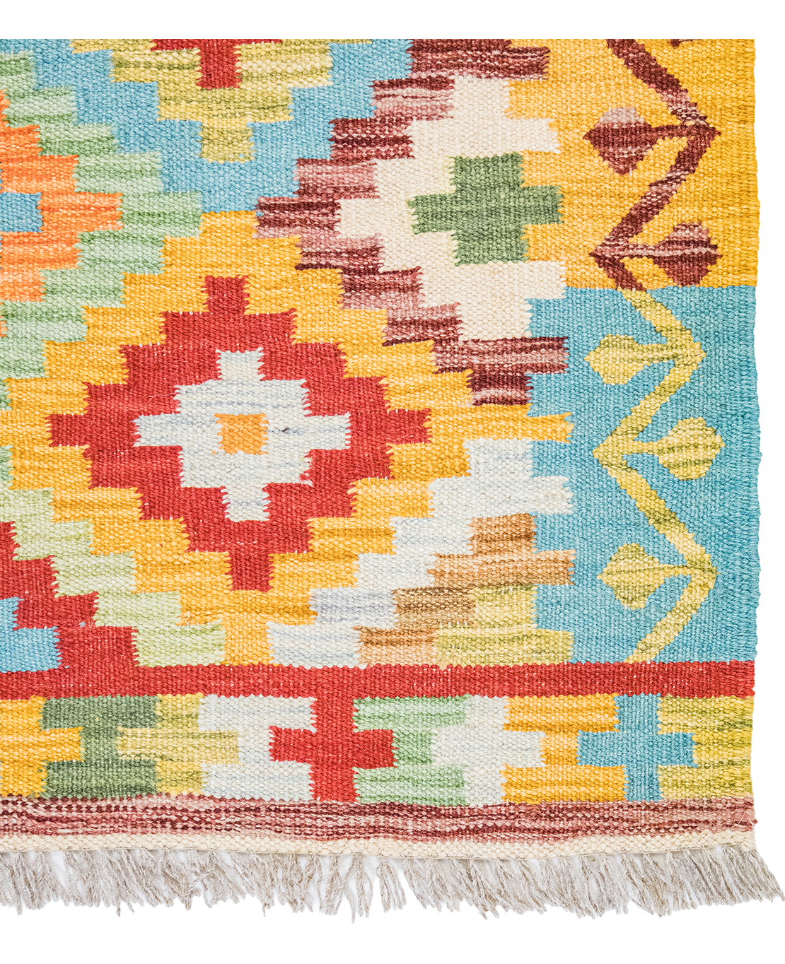 Tradicionális kézi gyapjú kelim - Image 3