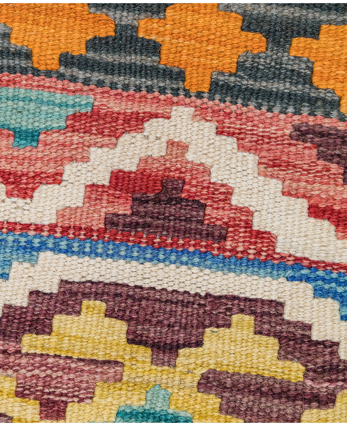 Csobi vintage kézi gyapjú kelim - Image 2