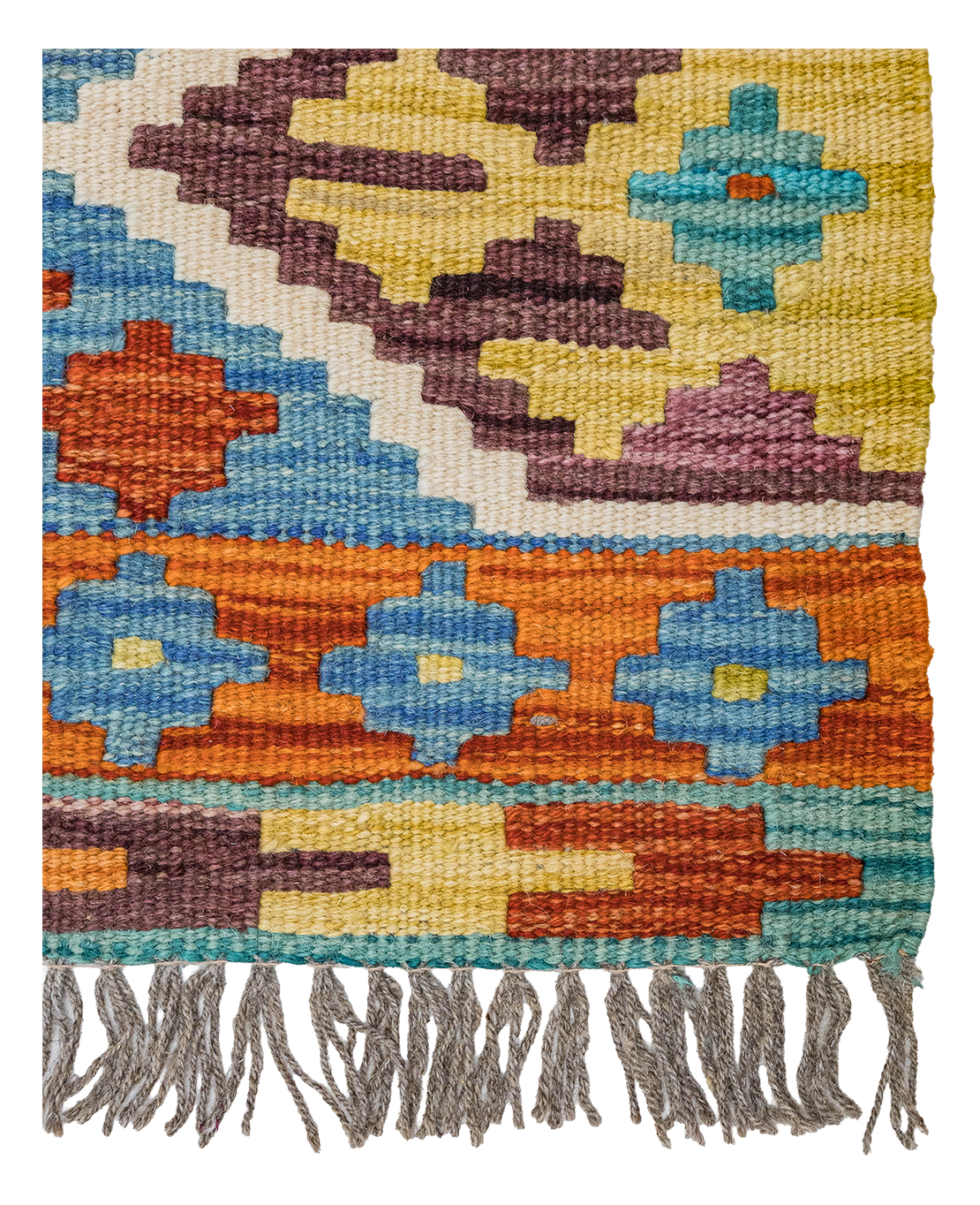 Csobi vintage kézi gyapjú kelim - Image 3