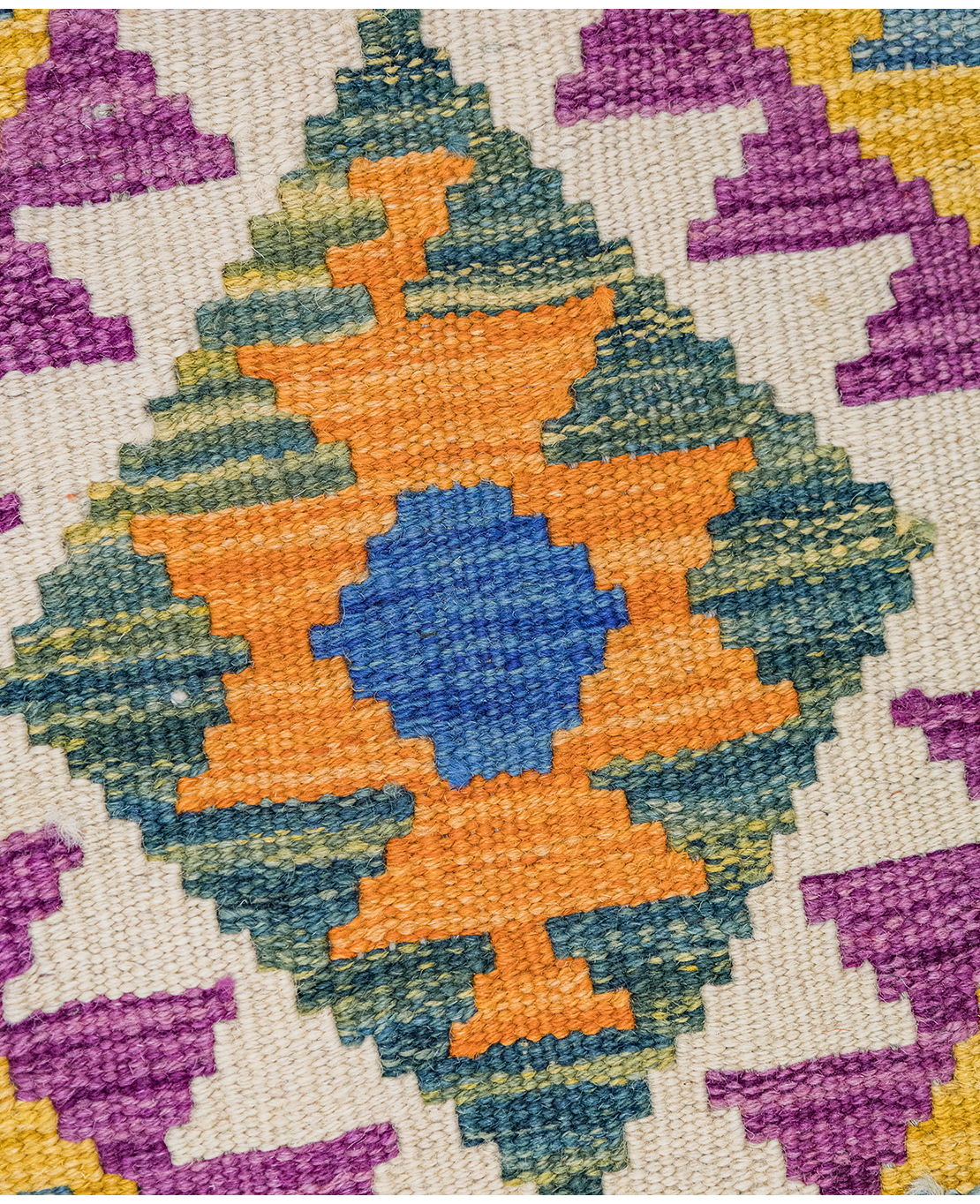 Csobi vintage kézi gyapjú kelim - Image 2