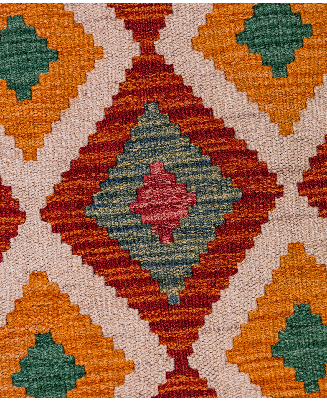 Csobi vintage kézi gyapjú kelim - Image 3