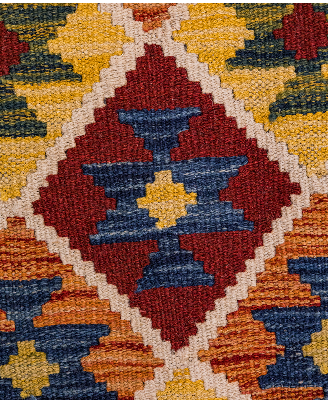 Csobi vintage kézi gyapjú kelim - Image 3