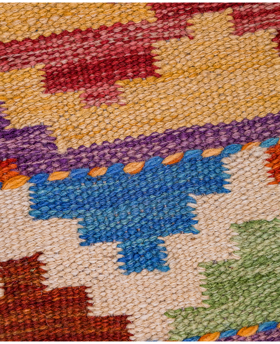 Csobi vintage kézi gyapjú kelim - Image 3
