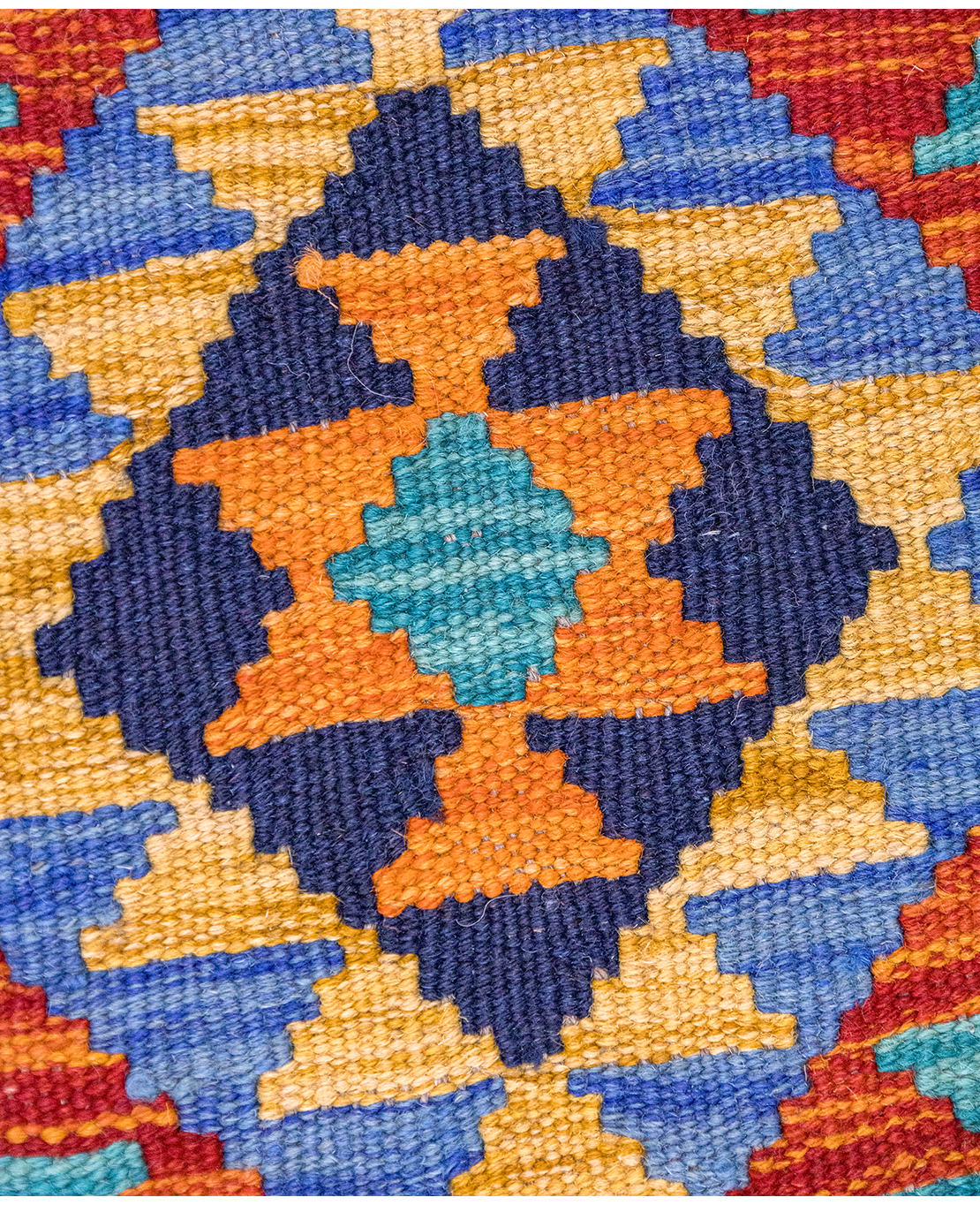 Csobi vintage kézi gyapjú kelim - Image 3