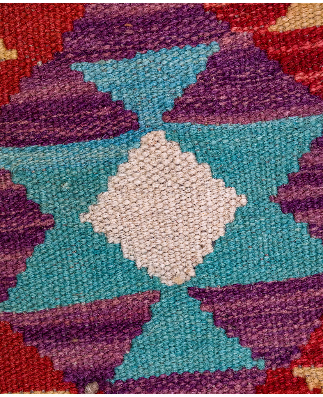 Csobi vintage kézi gyapjú kelim - Image 3
