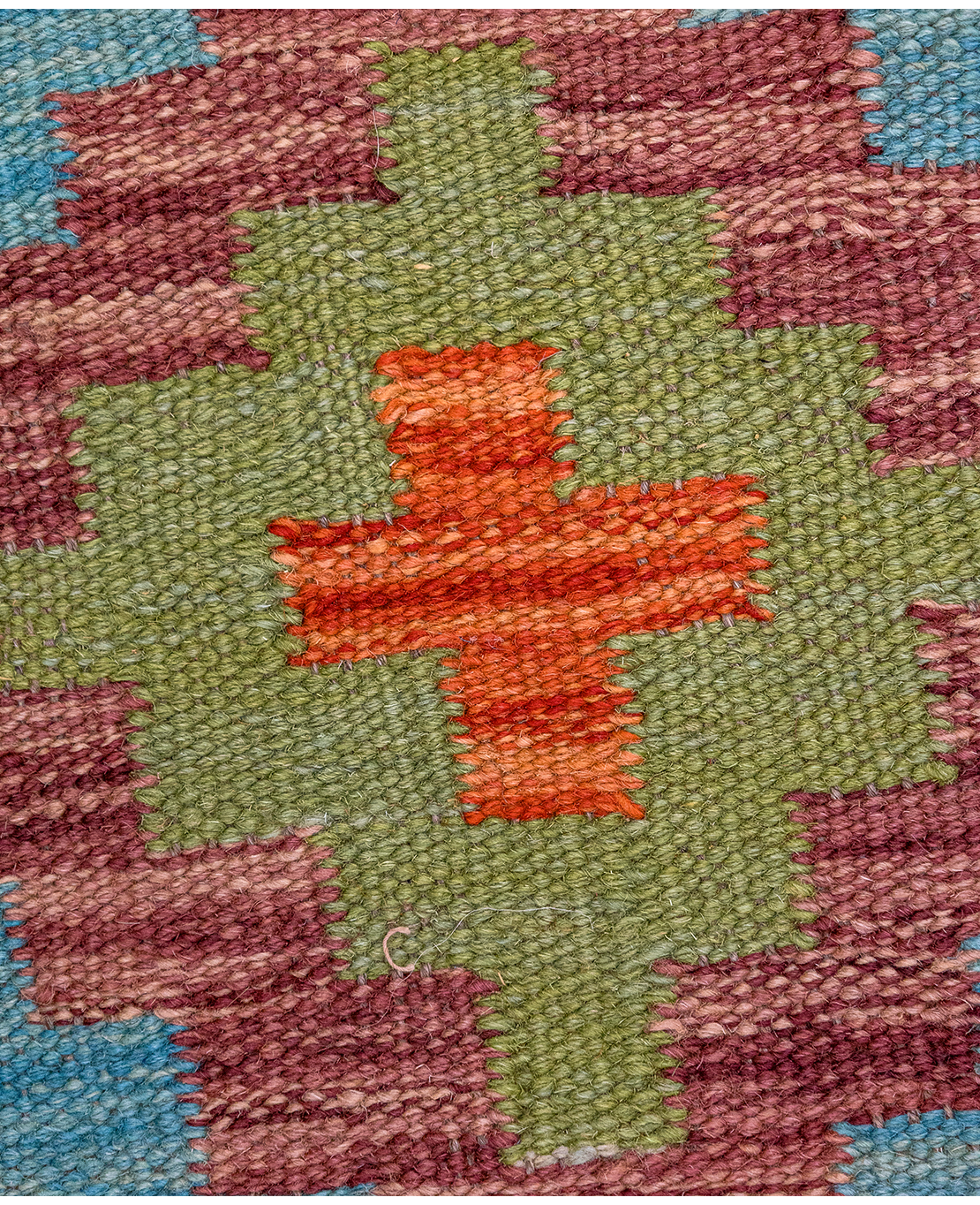 Csobi vintage kézi gyapjú kelim - Image 3