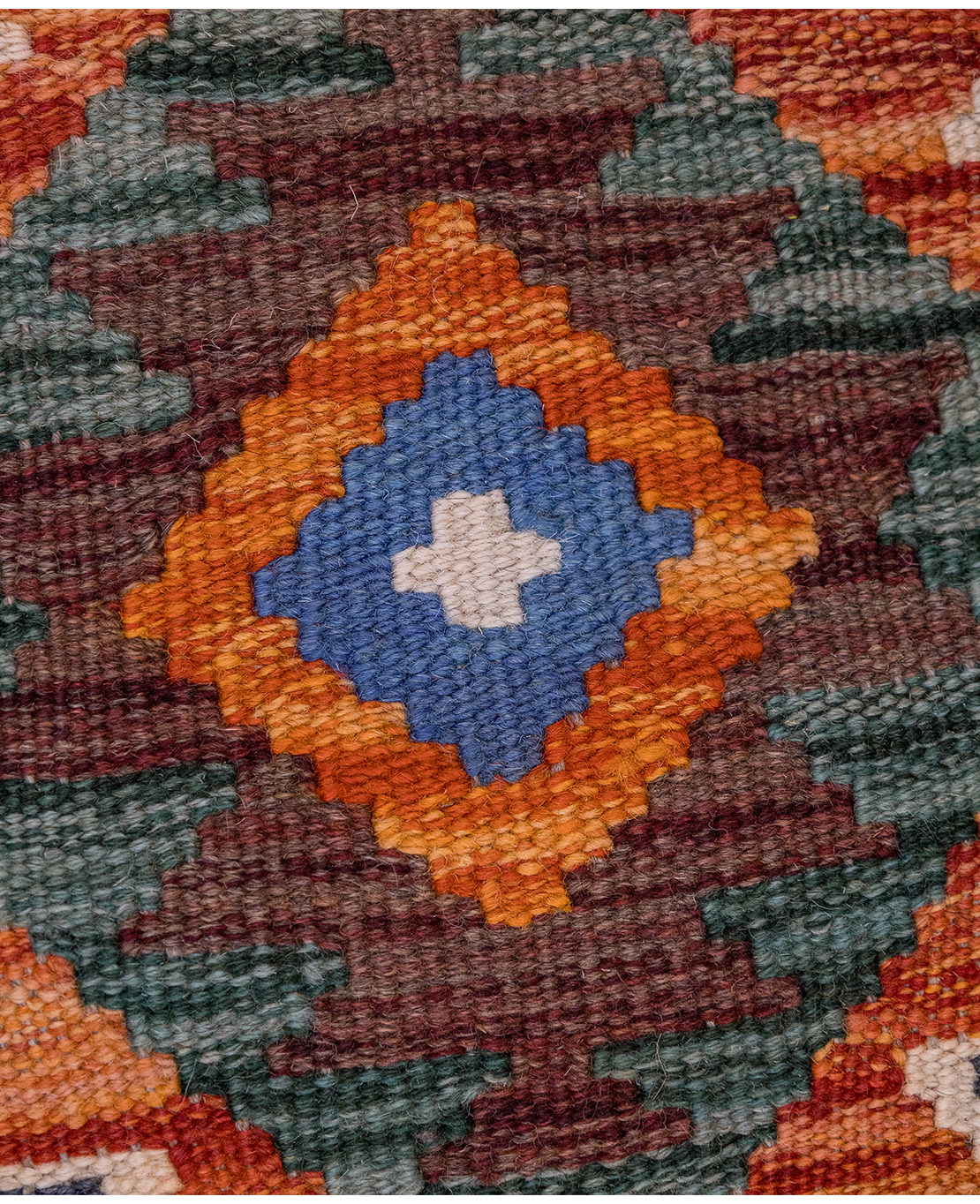 Csobi vintage kézi gyapjú kelim - Image 3