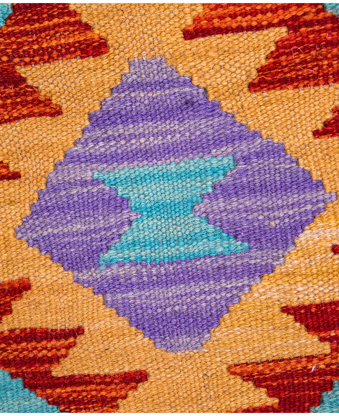Csobi vintage kézi gyapjú kelim - Image 3