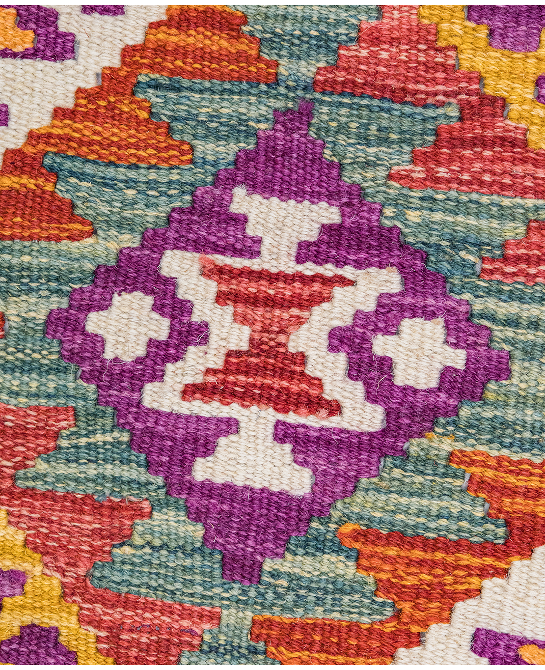 Csobi vintage kézi gyapjú kelim - Image 2