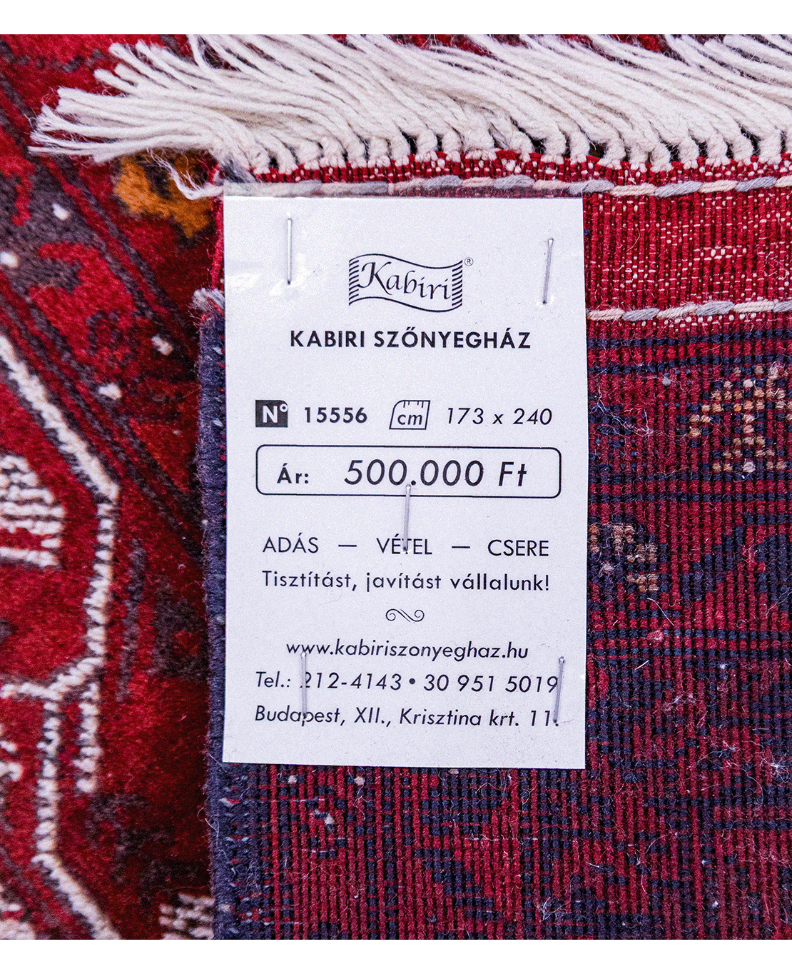 Afgán Szuper Khal Mohammadi kézi gyapjú szőnyeg - Image 6