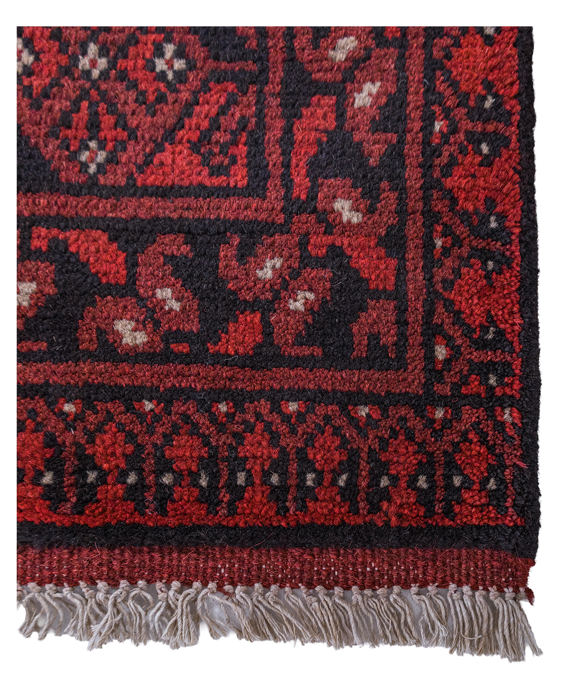 Afgán bochara kézi gyapjú szőnyeg - Image 3