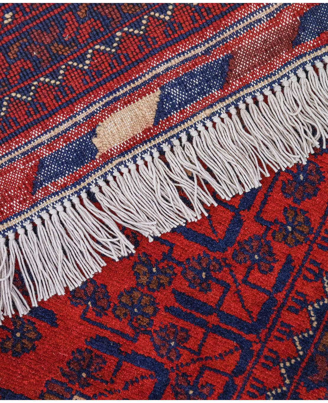 Afgán Khal Mohammadi Kamyab kézi gyapjú szőnyeg - Image 4