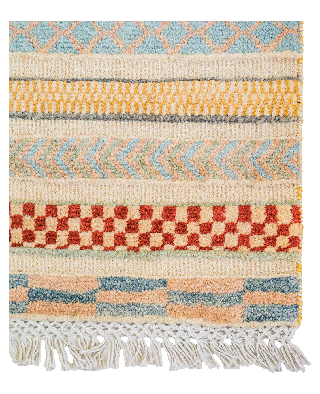 Afgán modern ziegler kézi gyapjú szőnyeg - Image 3