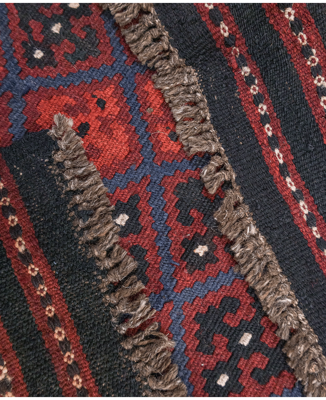 Afghan galmori handwoven wool kilim - Image 4