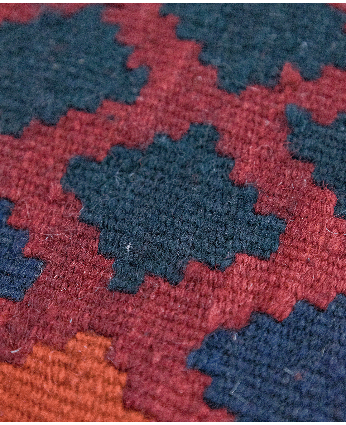 Afghan galmori handwoven wool kilim - Image 5